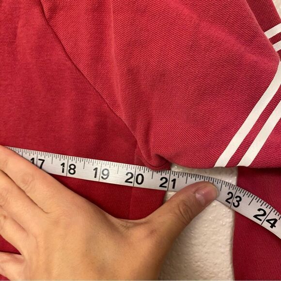 Nike Pro Dri-FIT Get Fit Crew Sweatshirt crop red DD1955-615 woman’s L - Picture 8 of 10